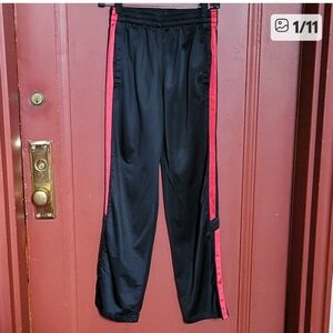 Star Kids Sweatpants - Black and Red Size XL (16)